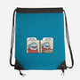 Shark Seafood Diet-None-Drawstring-Bag-GoshWow