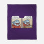 Shark Seafood Diet-None-Fleece-Blanket-GoshWow