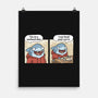 Shark Seafood Diet-None-Matte-Poster-GoshWow