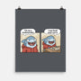 Shark Seafood Diet-None-Matte-Poster-GoshWow