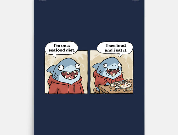 Shark Seafood Diet