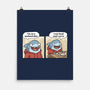 Shark Seafood Diet-None-Matte-Poster-GoshWow