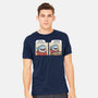 Shark Seafood Diet-Mens-Heavyweight-Tee-GoshWow