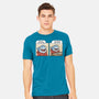 Shark Seafood Diet-Mens-Heavyweight-Tee-GoshWow
