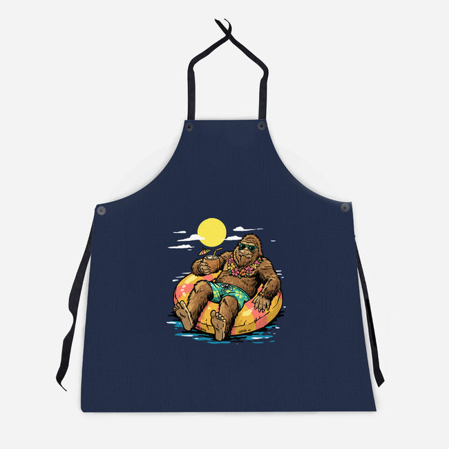 Cryptid Summer-Unisex-Kitchen-Apron-GoshWow