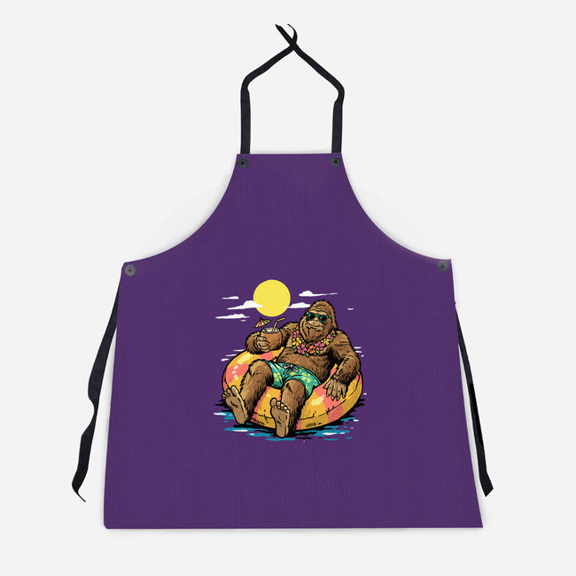 Cryptid Summer-Unisex-Kitchen-Apron-GoshWow