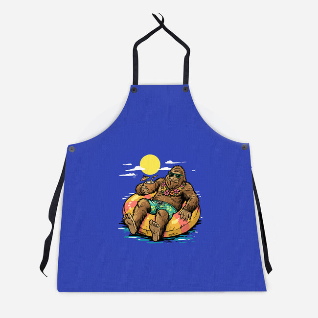 Cryptid Summer-Unisex-Kitchen-Apron-GoshWow