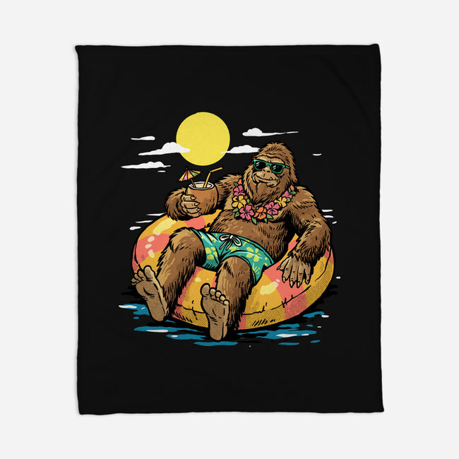 Cryptid Summer-None-Fleece-Blanket-GoshWow