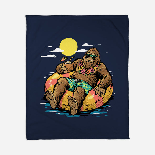 Cryptid Summer-None-Fleece-Blanket-GoshWow