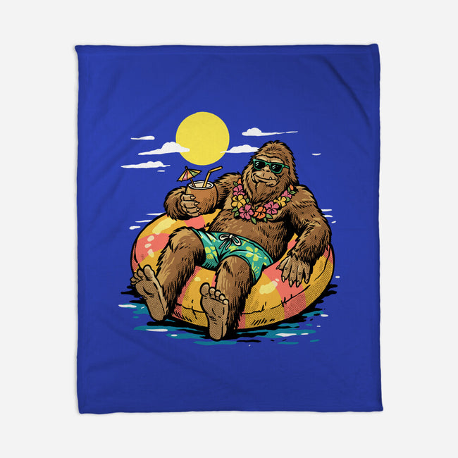 Cryptid Summer-None-Fleece-Blanket-GoshWow