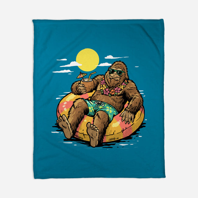 Cryptid Summer-None-Fleece-Blanket-GoshWow