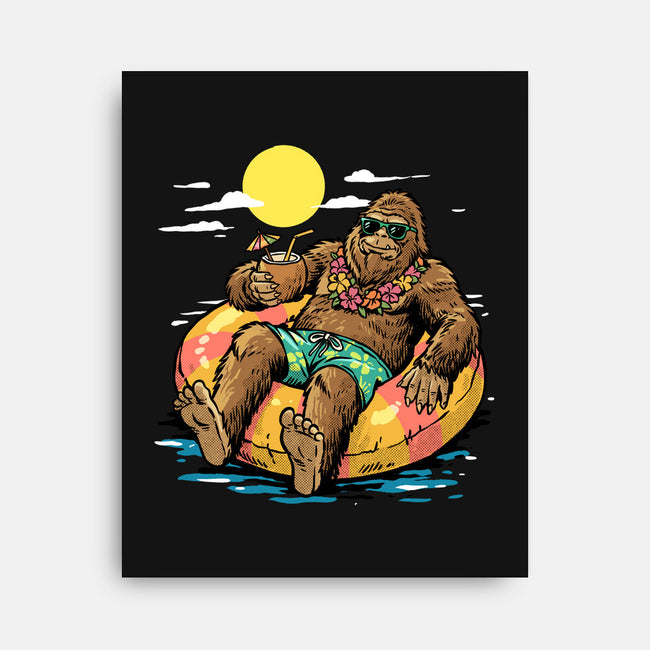 Cryptid Summer-None-Stretched-Canvas-GoshWow
