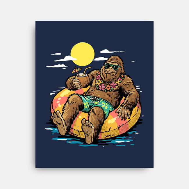 Cryptid Summer-None-Stretched-Canvas-GoshWow