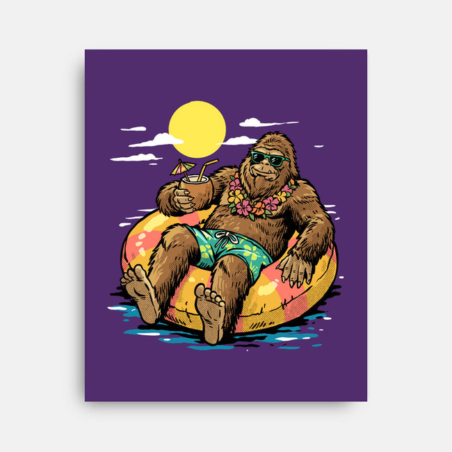 Cryptid Summer-None-Stretched-Canvas-GoshWow