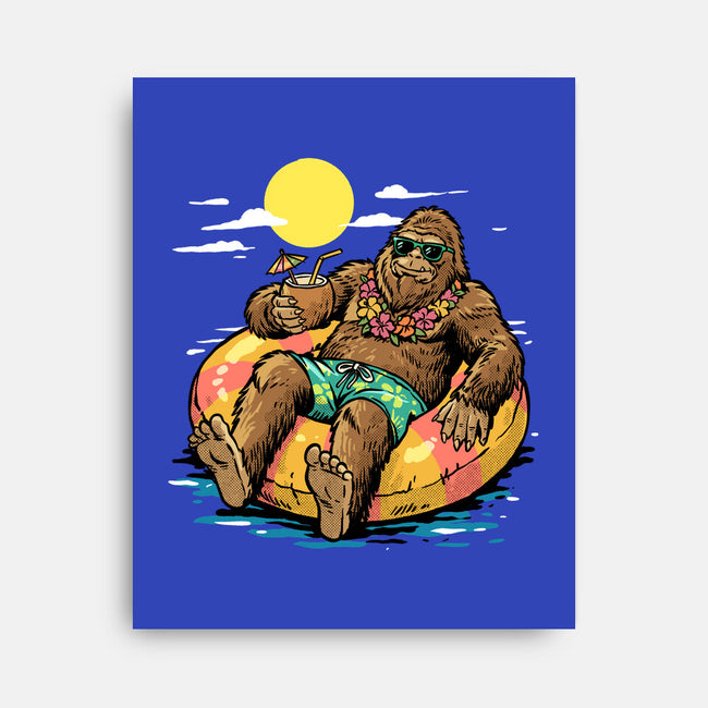 Cryptid Summer-None-Stretched-Canvas-GoshWow
