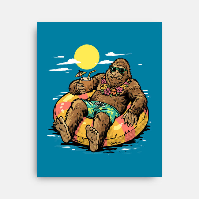 Cryptid Summer-None-Stretched-Canvas-GoshWow
