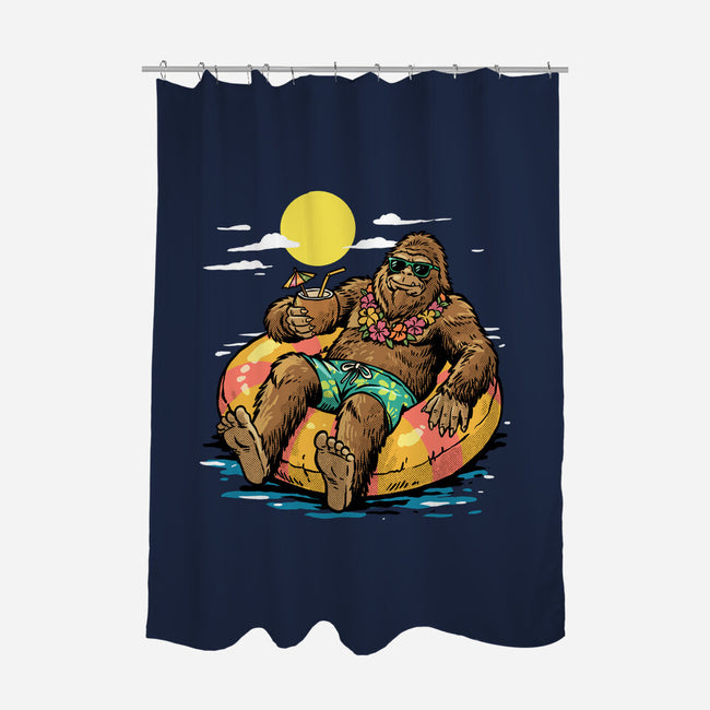Cryptid Summer-None-Polyester-Shower Curtain-GoshWow