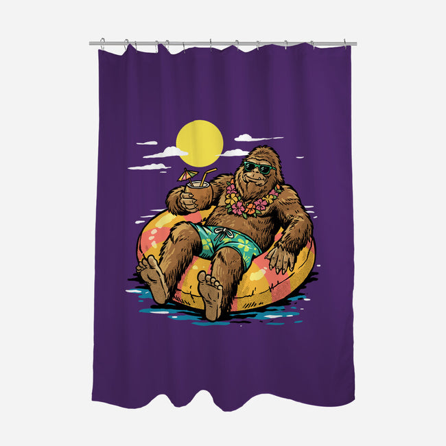 Cryptid Summer-None-Polyester-Shower Curtain-GoshWow