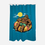 Cryptid Summer-None-Polyester-Shower Curtain-GoshWow