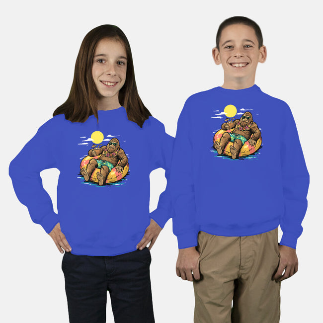 Cryptid Summer-Youth-Crew Neck-Sweatshirt-GoshWow