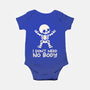 No Body Skeleton-Baby-Basic-Onesie-NemiMakeit