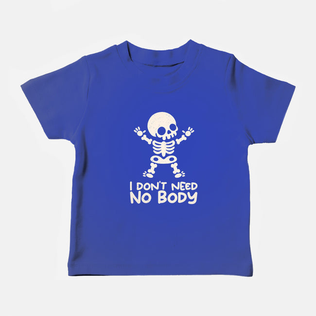 No Body Skeleton-Baby-Basic-Tee-NemiMakeit