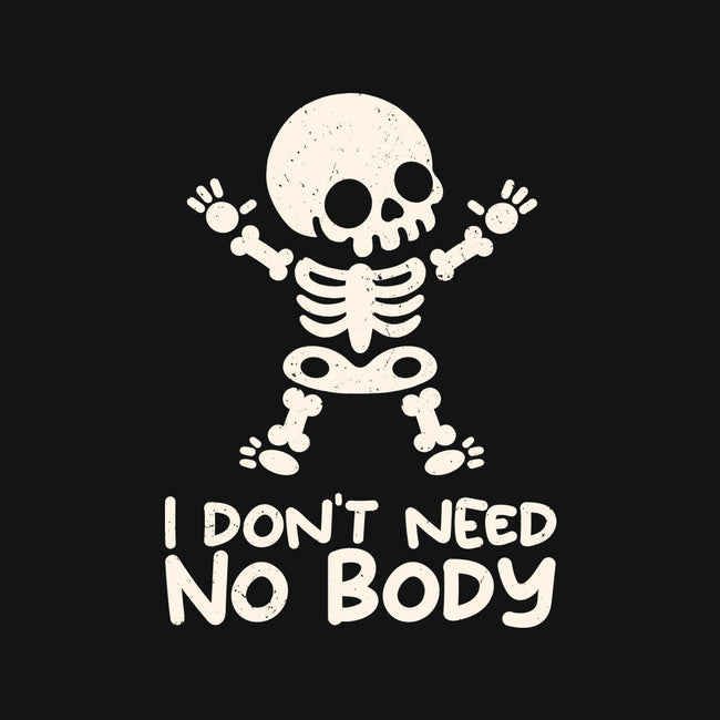No Body Skeleton-Unisex-Zip-Up-Sweatshirt-NemiMakeit