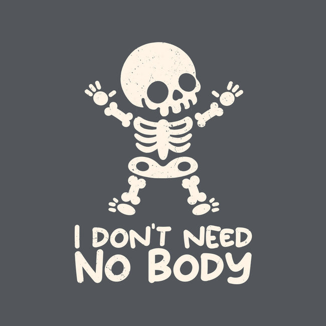 No Body Skeleton-Unisex-Crew Neck-Sweatshirt-NemiMakeit