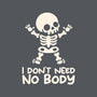 No Body Skeleton-Unisex-Crew Neck-Sweatshirt-NemiMakeit