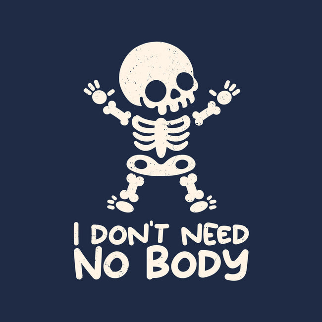 No Body Skeleton-Unisex-Zip-Up-Sweatshirt-NemiMakeit