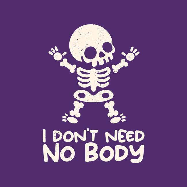 No Body Skeleton-Unisex-Crew Neck-Sweatshirt-NemiMakeit