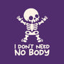 No Body Skeleton-Unisex-Crew Neck-Sweatshirt-NemiMakeit