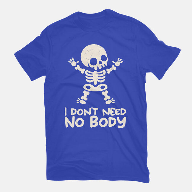 No Body Skeleton-Womens-Basic-Tee-NemiMakeit
