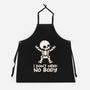 No Body Skeleton-Unisex-Kitchen-Apron-NemiMakeit