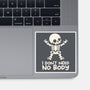 No Body Skeleton-None-Glossy-Sticker-NemiMakeit