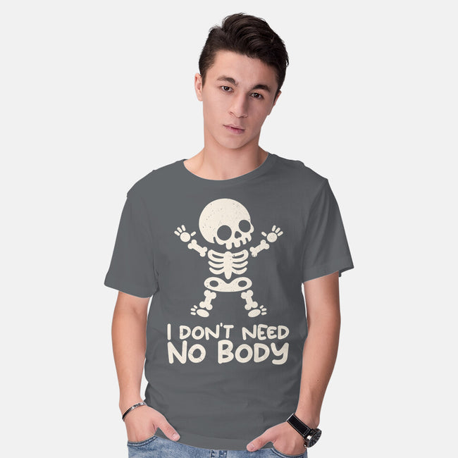 No Body Skeleton-Mens-Basic-Tee-NemiMakeit