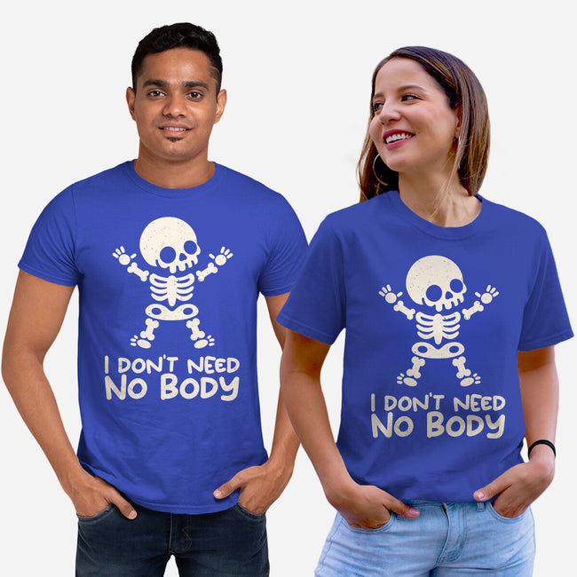 No Body Skeleton-Unisex-Basic-Tee-NemiMakeit