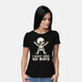 No Body Skeleton-Womens-Basic-Tee-NemiMakeit