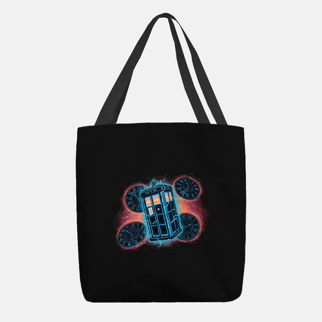 The Ripple Of Time-None-Basic Tote-Bag-glitchygorilla