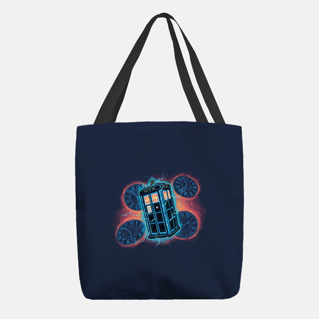 The Ripple Of Time-None-Basic Tote-Bag-glitchygorilla