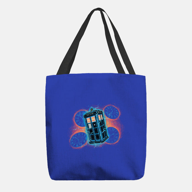 The Ripple Of Time-None-Basic Tote-Bag-glitchygorilla