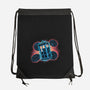 The Ripple Of Time-None-Drawstring-Bag-glitchygorilla
