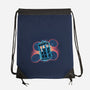 The Ripple Of Time-None-Drawstring-Bag-glitchygorilla