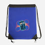 The Ripple Of Time-None-Drawstring-Bag-glitchygorilla