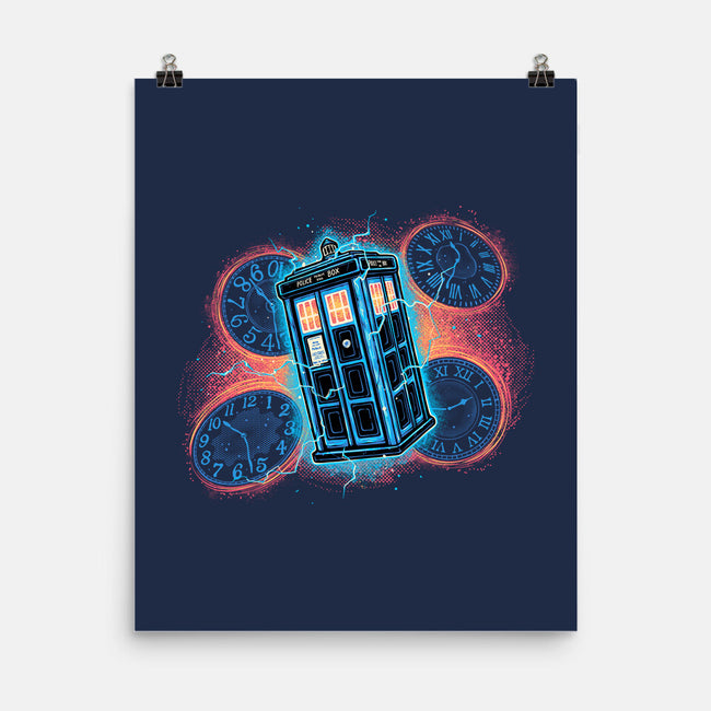 The Ripple Of Time-None-Matte-Poster-glitchygorilla