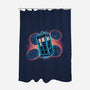 The Ripple Of Time-None-Polyester-Shower Curtain-glitchygorilla