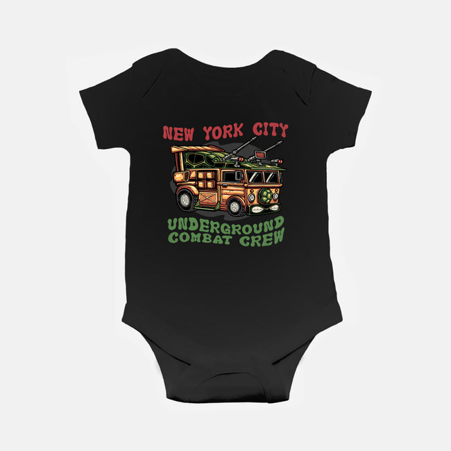 NYC Underground-Baby-Basic-Onesie-glitchygorilla