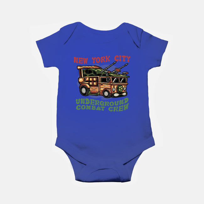 NYC Underground-Baby-Basic-Onesie-glitchygorilla