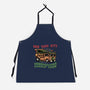 NYC Underground-Unisex-Kitchen-Apron-glitchygorilla