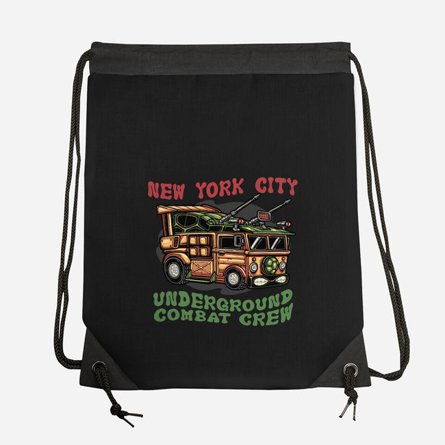 NYC Underground-None-Drawstring-Bag-glitchygorilla